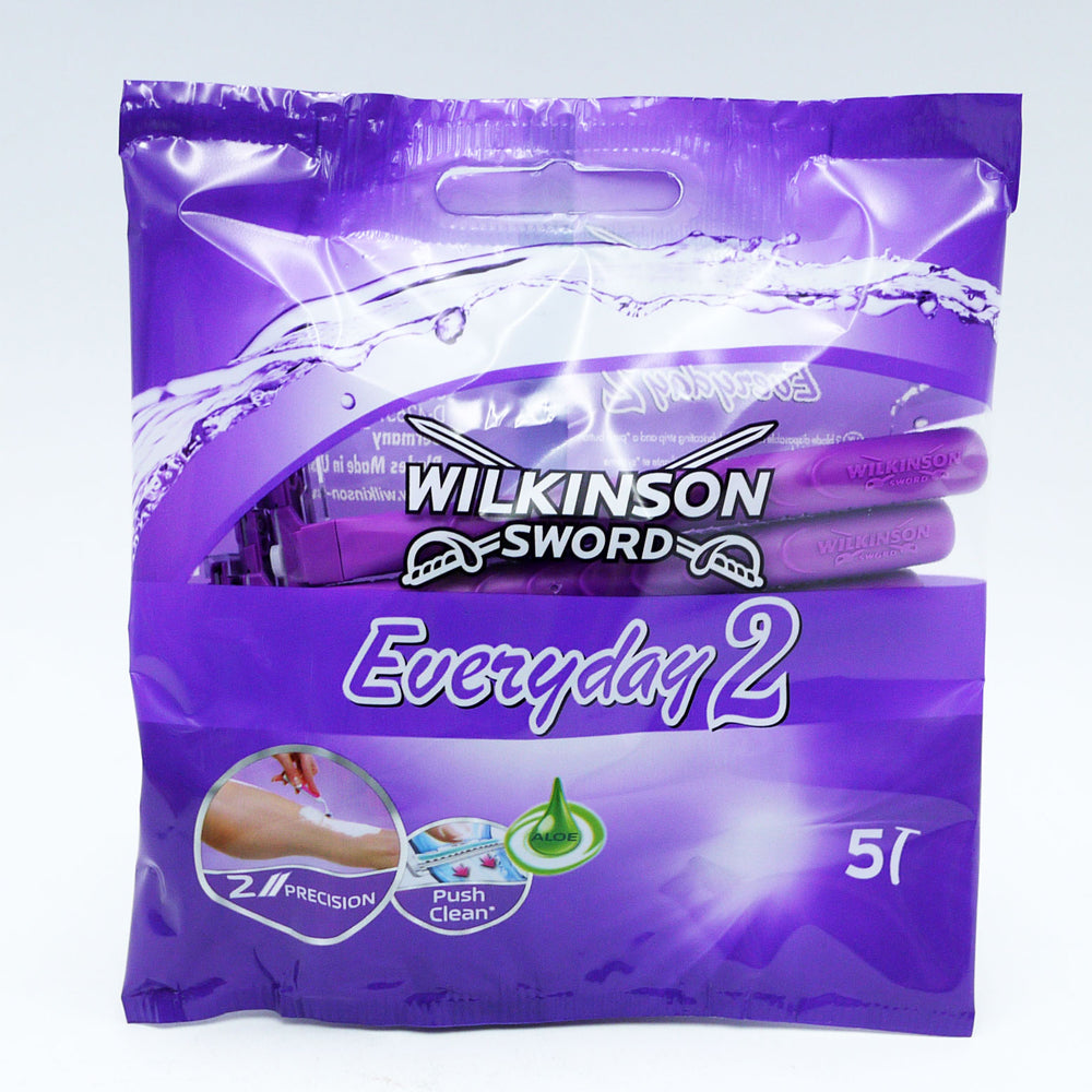 Buy Wilkinson Sword Essentials 2 Disposable Razors 5 Pcs - Premium Quality Toiletries Online - Product Image Buy Wilkinson Sword Essentials 2 Disposable Razors 5 Pcs - Premium Quality Toiletries Online - Product Image